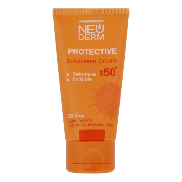 نئودرم ضدآفتاب spf50 بی رنگ HigHLy پوست چرب - تصویر 1