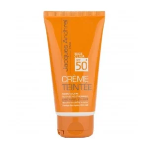 ژاک آندرل کرم ضد آفتاب spf50 بژ روشن پوست چرب*