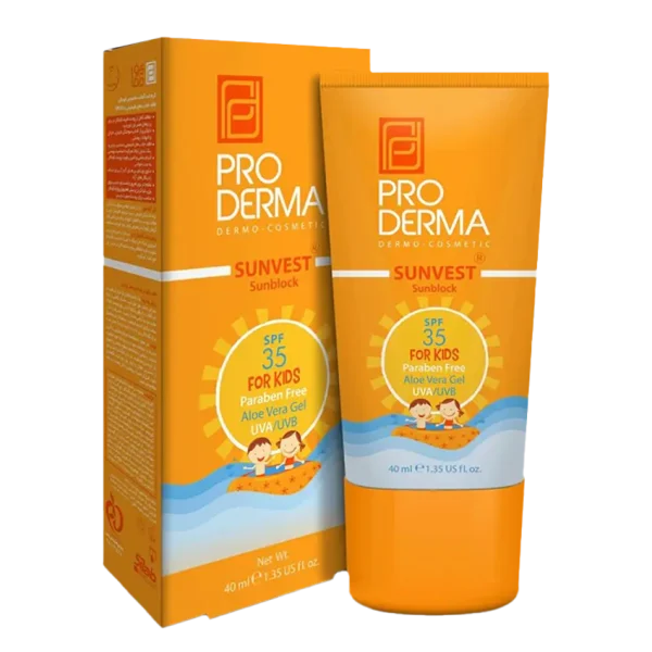 پرودرما کرم ضد آفتاب کودک spf35 - تصویر 1