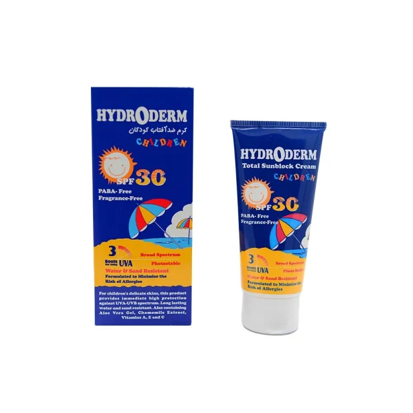 هیدرودرم کرم ضدآفتابspf30 کودکان - تصویر 1