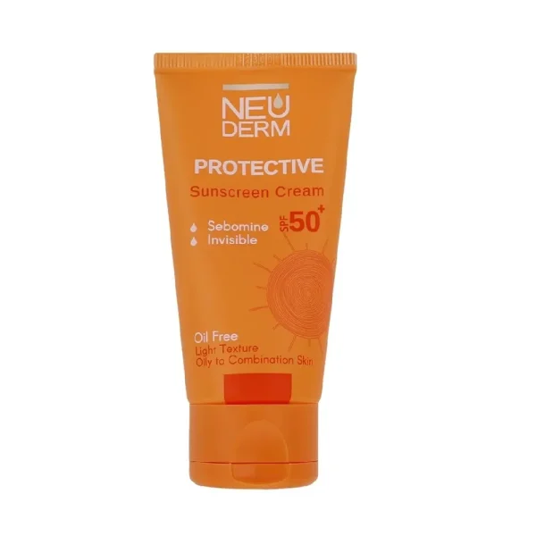 نئودرم ضدآفتاب spf50 رنگ بژ HigHLy پوست چرب - تصویر 1
