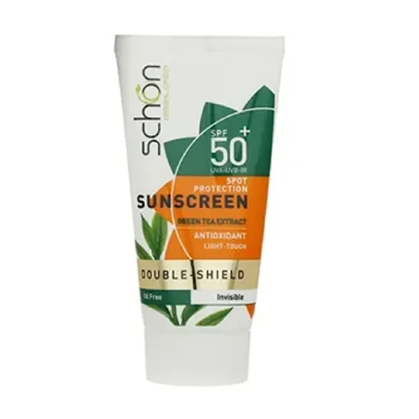 شون ضدآفتاب چای سبزspf50 بی رنگ فاقد چربی - تصویر 1