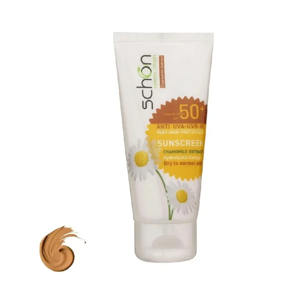 شون ضد آفتاب spf50 رنگ طبیعی پوست خشک - تصویر 1