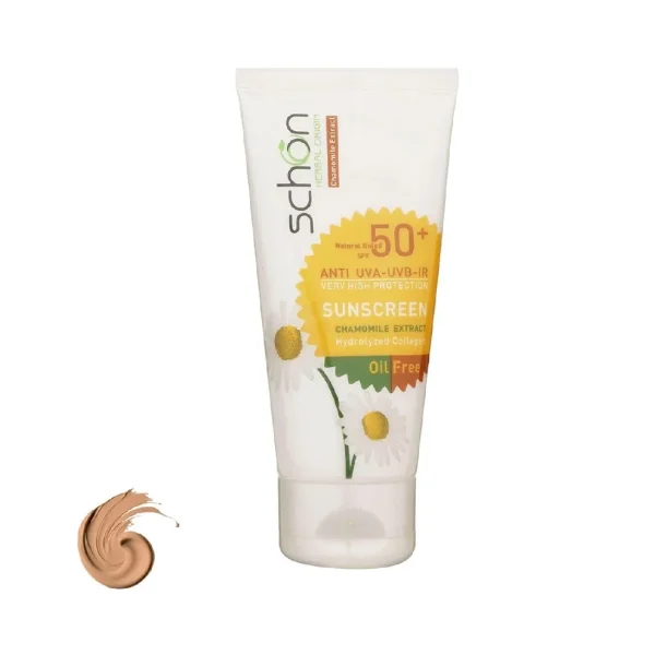 شون ضد آفتاب pf50 طبیعی فاقد چربی - تصویر 1