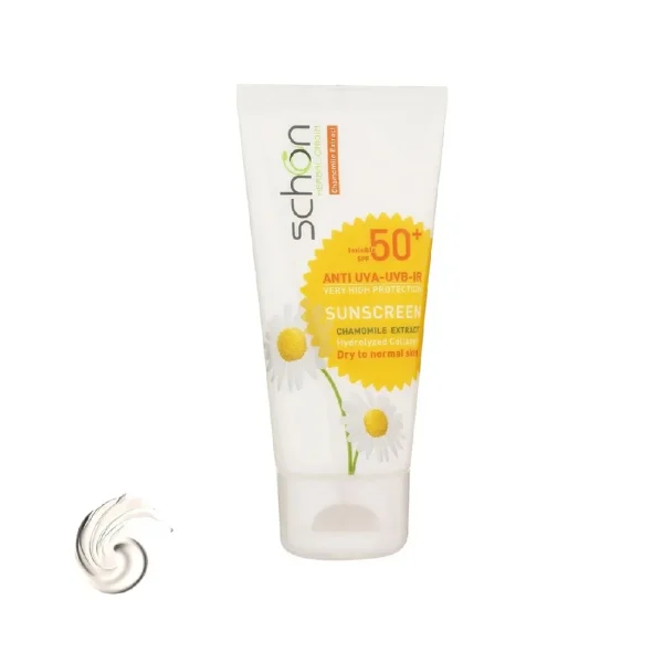 شون ضد آفتاب spf50 بی رنگ پوست خشک - تصویر 1