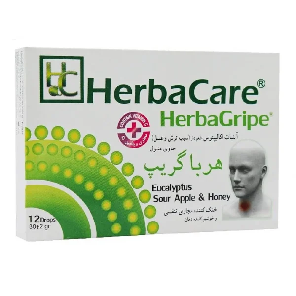 هرباگریپ آبنبات سیب ترش عسل - تصویر 1
