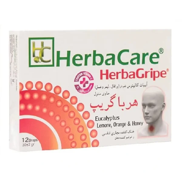 هرباگریپ آبنبات پرتقال لیمو عسل - تصویر 1