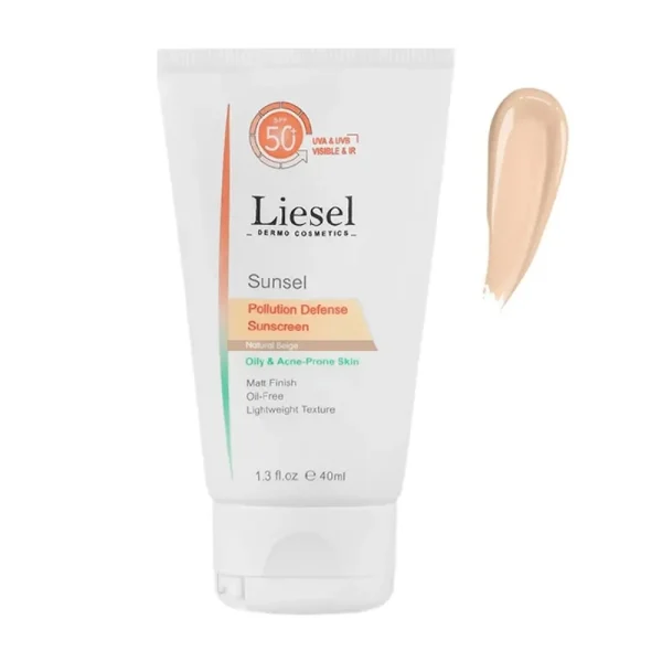 لایسل ضد آفتاب spf 50 رنگی چرب - تصویر 1